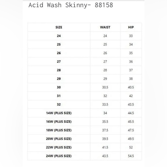 Judy Blue Acid Wash Skinny Jeans Size 26 - Picture 10 of 10